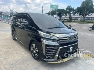 2018 Toyota Vellfire 2.5 ZG MPV