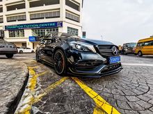 2018 Mercedes-Benz A45 AMG 2.0 4MATIC Hatchback YELLOW NIGHT EDITION Limited in Malaysia for CBU total only 10 units & now left 7 units in MARKET