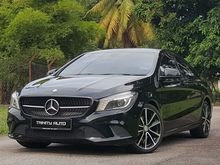 2014 MERCEDES-BENZ CLA200 CGI (A) C117 7 G-DCT, High spec ,brand NEW from C&C MERCEDES Penang ! MERCEDES Extend Warranty until Nov 2019.