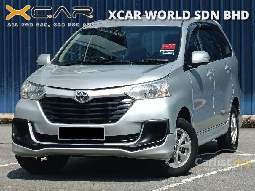 2019 Toyota Avanza E MPV