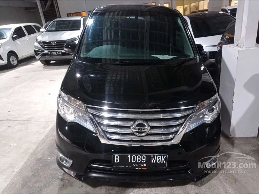 Jual Mobil Nissan Serena 2016 Highway Star 2.0 di DKI Jakarta Automatic MPV Hitam Rp 195.000.000