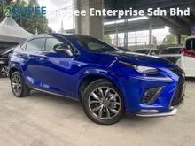 2021 Lexus NX 300 2.0 F Sport SUV PANAROMIC ROOF HUD BSM MARK LEVINSON SOUND SYSTEM POWER BOOT 4 ELECTRIC MEMORY SPORT SEATS 18 RIM