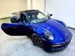 Recon 2021 Porsche 911 3.7 Turbo S Coupe Bose Gentian Blue