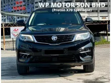Used 2021 Proton X70 1.8 Premium/One Owner/Exclusive Proton Specialist/FREE 2-Year Warranty + Bicycle + Dashcam + Ambient Light + Full Tank