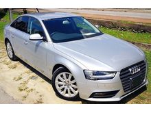 2013 AUDI A4 2.0 TFSI QUATTRO FACELIFT JAPAN SPEC SELLING PRICE ( RM 129,000.00 NEGO ) ( CAR BODY - SILVER COLOR 7551 )