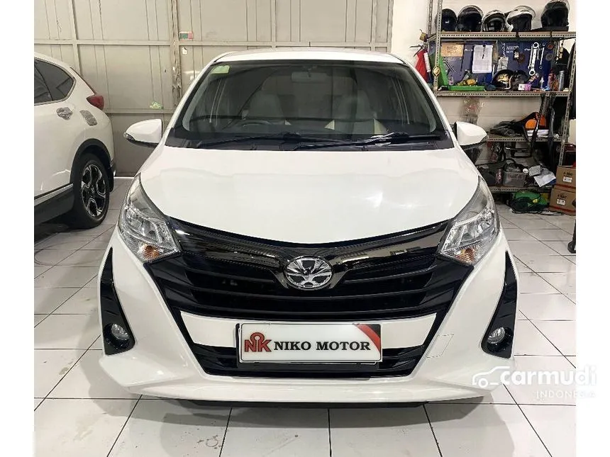 Jual Mobil Toyota Calya 2020 G 1.2 di Jawa Barat Automatic MPV Putih Rp 137.500.000