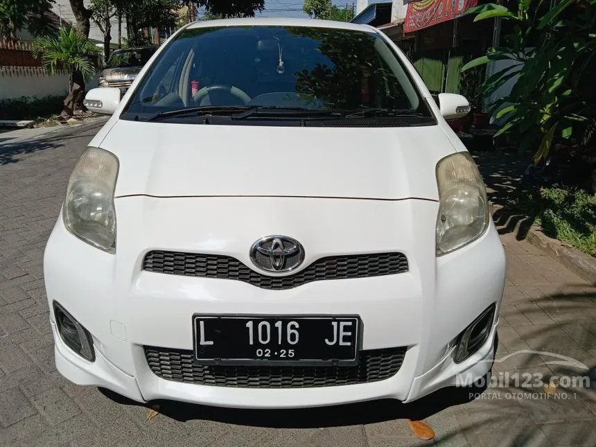 Jual Mobil Toyota Yaris 2012 E 1.5 di Jawa Timur Manual Hatchback Putih Rp 119.000.000