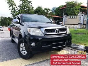 ACTUAL 2010 Toyota Hilux 2.5 G MT Full Toyota Service