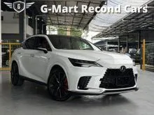 S.ROOF-ML SOUND- HUD-360CAM-TEAMMATE-DIM BSM-2023 Lexus RX 350 2.4 F Sport -5yr warranty