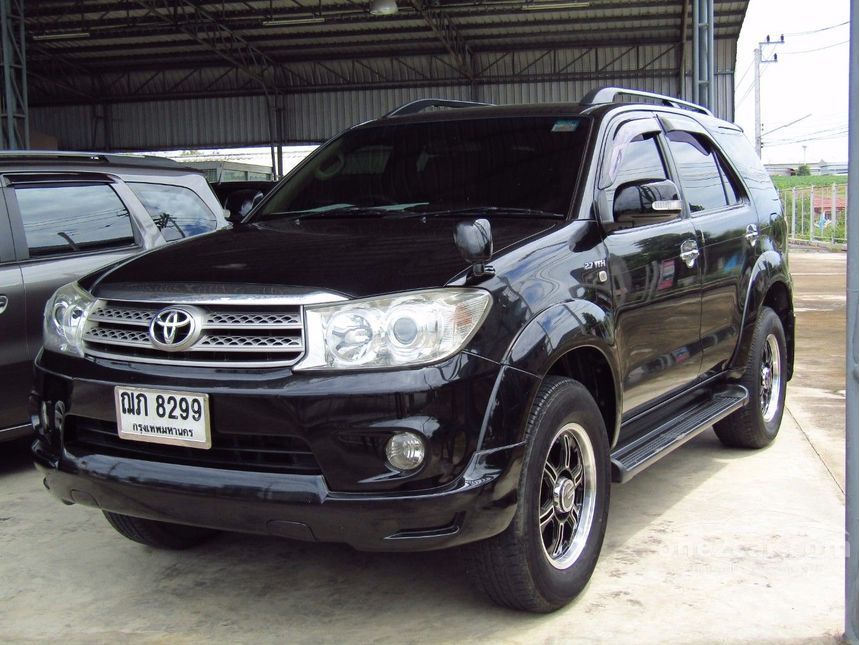 Toyota Fortuner 2009 V 2.7 in ภาคตะวันออก Automatic SUV สีดำ for ...