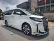 Recon 2020 Toyota Alphard 2.5 G SC MPV SUNROOF DIM BSM MODELISTA LOW MILEAGE UNREG