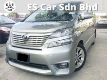 Toyota Vellfire 2.4 Z MPV HOUSEWIFE OWNER, home theater, 2 power door, power curtain,3 in front camara