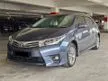 Used 2016 Toyota Corolla Altis 1.8 E Sedan NO PROCESSING FEES / FREE WARRANTY
