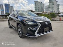 2016 Lexus RX200t 2.0 F Sport FULL SPEC RED INTERIOR PANAROMIC ROOF POWER BOOT LIKE NEW CAR CONDITION UNREG16