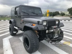 Used OTR PRICE 1995 Jeep Wrangler 3.0 (A) Convertible 1KZ 4WD TURBO DIESEL 5 SPEED AUTO FULL LOADED WEEK END CAR