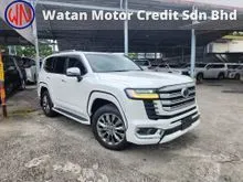 2024 Toyota Land Cruiser ZX Modellista Black Interior Full Spec (Grade 5A 1,000km) JBL Rear Entertainment 7 Seat HUD 360 Camera Landcruiser LC300