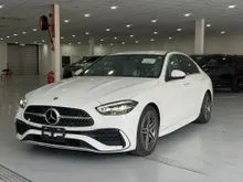 UNREGISTERED 2023 Mercedes-Benz C200 1.5 Avantgarde AMG LINE Sedan - Tip Top Condition - 360 Camera - Twin Memory Power Seat - HUD - Kindly Contact Me
