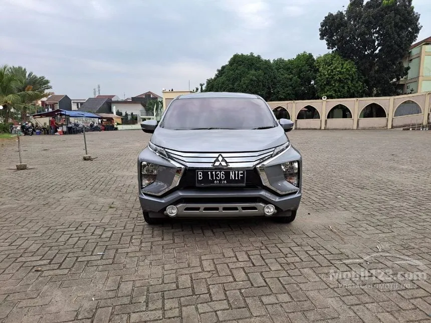 Jual Mobil Mitsubishi Xpander 2019 SPORT 1.5 di Banten Automatic Wagon Abu