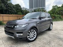 2015 Land Rover Range Rover Sport 3.0 HSE SUV , PRICE INCLUDED SST , PRICE NEGO , WARRANTY 1 YEARS