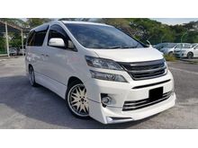 TOYOTA VELLFIRE 3.5 (A) VL MPV 7 SEATER P/2 DOORS BOOT SUNROOF FULL SPEC CAR KING CONDITION