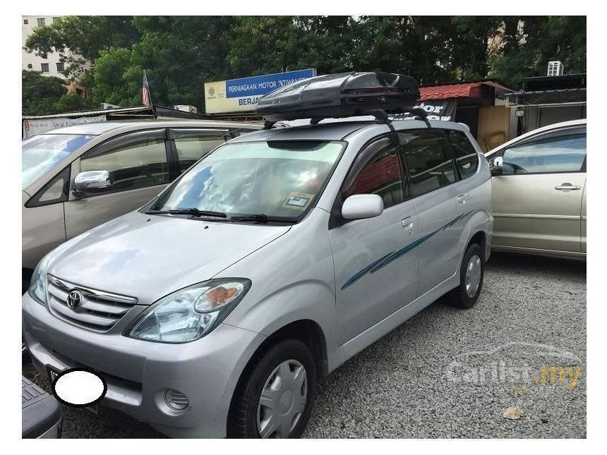 Toyota Avanza 2007 1.3 in Kuala Lumpur Manual MPV Silver 