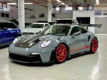 [WEISSACH PACKAGE , ARCTIC GREY WITH PYRO RED , 3750 MILES ONLY , NEW CAR CONDITION]2023 Porsche 911 4.0 GT3 RS Coupe WEISSACH PACKAGE