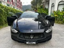 2016 Maserati Ghibli 3.0 (A) HIGH SPEC IMPORT BARU