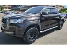 2021 TOYOTA HILUX DOUBLE CAB 2.4 A VNT FACLIFT 4WD (AT) (4X4) - (KEADAAN BAIK) ATTITUDE BLACK MICA (218) 6E-AT 85,000KMS