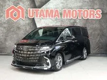 SPECIAL DEALS 2024 TOYOTA ALPHARD 2.5 Z SR BODYKIT SIDE STEP READY STOCK UNIT FAST APPROVAL
