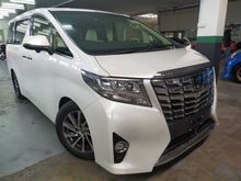 2016 Toyota Alphard 2.5 G SA MPV