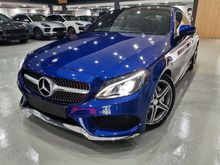 2016 Mercedes-Benz C200 Coupe Premium Pls With Panroof,Reverse Camera,Memory Seat,Heater Seat,AMG Rims,Power Boot,Keyless Entry