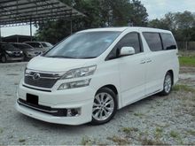 2012/2013 Toyota Vellfire 3.5 V L Edition MPV Facelift MODELLISTA 2Powerdoor Powerboot HomeTheater PilotSeat LikeNEW