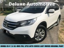 2015 Honda CR-V 2.0 i-VTEC SUV 1 OWNER ORI PAINT ORI MODULO SIDE STEP FULL SERVICE