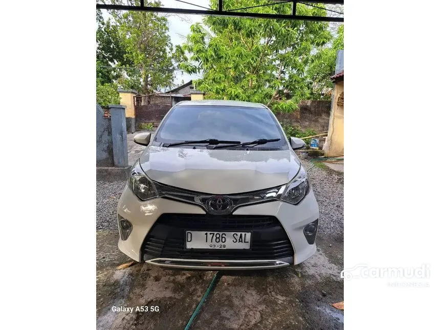 Jual Mobil Toyota Calya 2018 G 1.2 di Bali Manual MPV Putih Rp 125.000.000