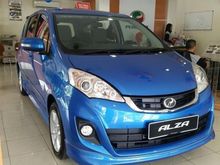 PERODUA ALZA 1.5 A STD S SELLING PRICE OTR RM51300 ONLY MAKE 2017YR
