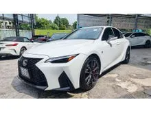 2024 Lexus IS 300 2.0 F Sport Sedan (GRADE 5A) 8 YEARS WARRANTY