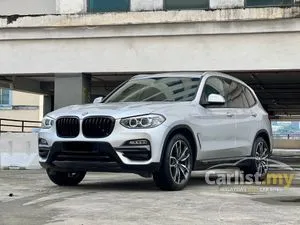 2020 BMW X3 2.0 xDrive30i Luxury SUV FULL SERVICE RECORD BMW LOW MILEAGE 62K KM ONLY F/LON OTR FREE WARRANTY FREE TINTED LON SENANG LULUS 1 DOCTOR OWN