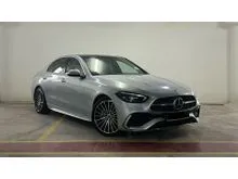 2022 Mercedes-Benz C300 2.0 AMG Line Sedan P/ROOF P/BOOT 360 CAM APPLE CARPLAY ANDROID AUTO FULL SERVICE RECORDS WRNTY BY MERCEDES MALAYSIA LIKE NEW