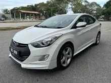 Hyundai Elantra 1.8 Premium Sedan (A) 2014 1 Lady Owner Only Sunroof Nice Plate Number Nappa Leather Seat Original TipTop Condition View to Confirm
