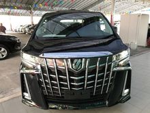 2018 Toyota Alphard 2.5 SC FULL LOAD JBL,360CAM,SUN ROOF,