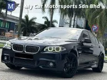 2014 BMW 528i 2.0 (A) F10 M-SPORT / I -DRIVE LCI / DIGITAL METER / SPORT RIMS /  / FULL LEATHER NAPPA  ( BLACK SEAT ) / CKD /  NICE PLATE
