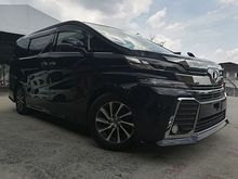 2015 Toyota Vellfire 3.5 ZA G Edition MPV *PURPLE*FREE GIFT*