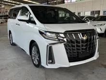 2021 Toyota Alphard 2.5 S Type Gold MPV