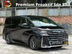 2025 Toyota Vellfire 2.4 Z Premier MPV