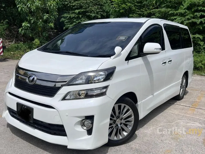 2014 Toyota Vellfire Z Golden Eyes MPV