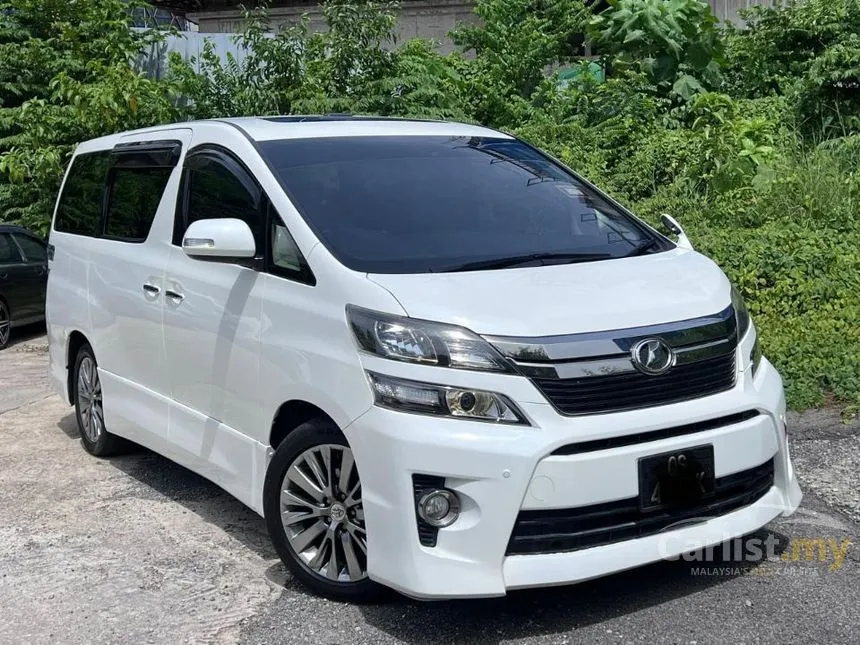 2014 Toyota Vellfire Z Golden Eyes MPV