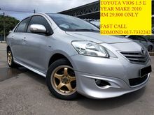 2010 Toyota Vios 1.5 E Sedan