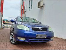 2001 Toyota Corolla Altis 1.8 G Sedan