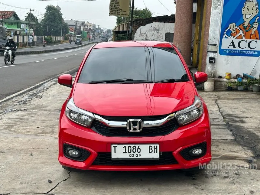 Jual Mobil Honda Brio 2019 Satya E 1.2 di Jawa Barat Automatic Hatchback Merah Rp 160.000.000