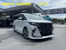 2024 Toyota Alphard 2.5 Z / MODELISTA / AUTO SIDE STEP / HUD / 360 CAMERA / MOONROOF / BSM / DIM / UNREG